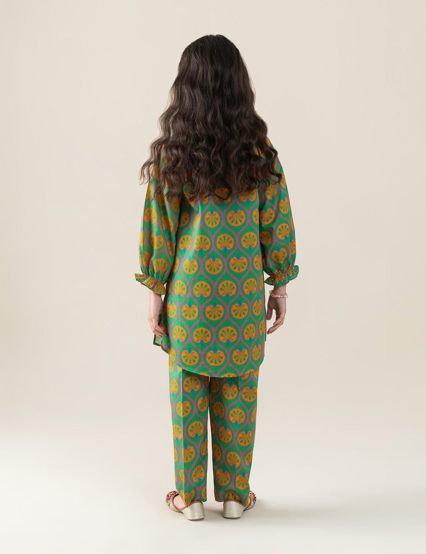 2 PIECE PRINTED SUIT