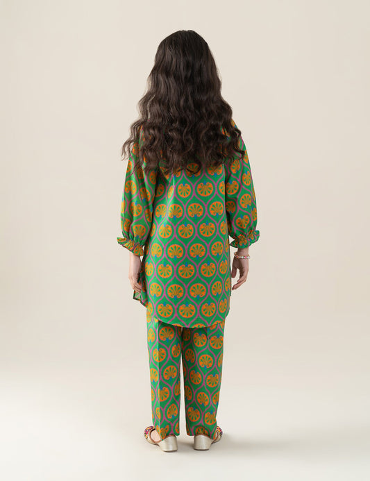 2 PIECE PRINTED SUIT