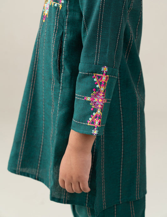 2 PIECE ETHNIC EMBROIDERED SUIT