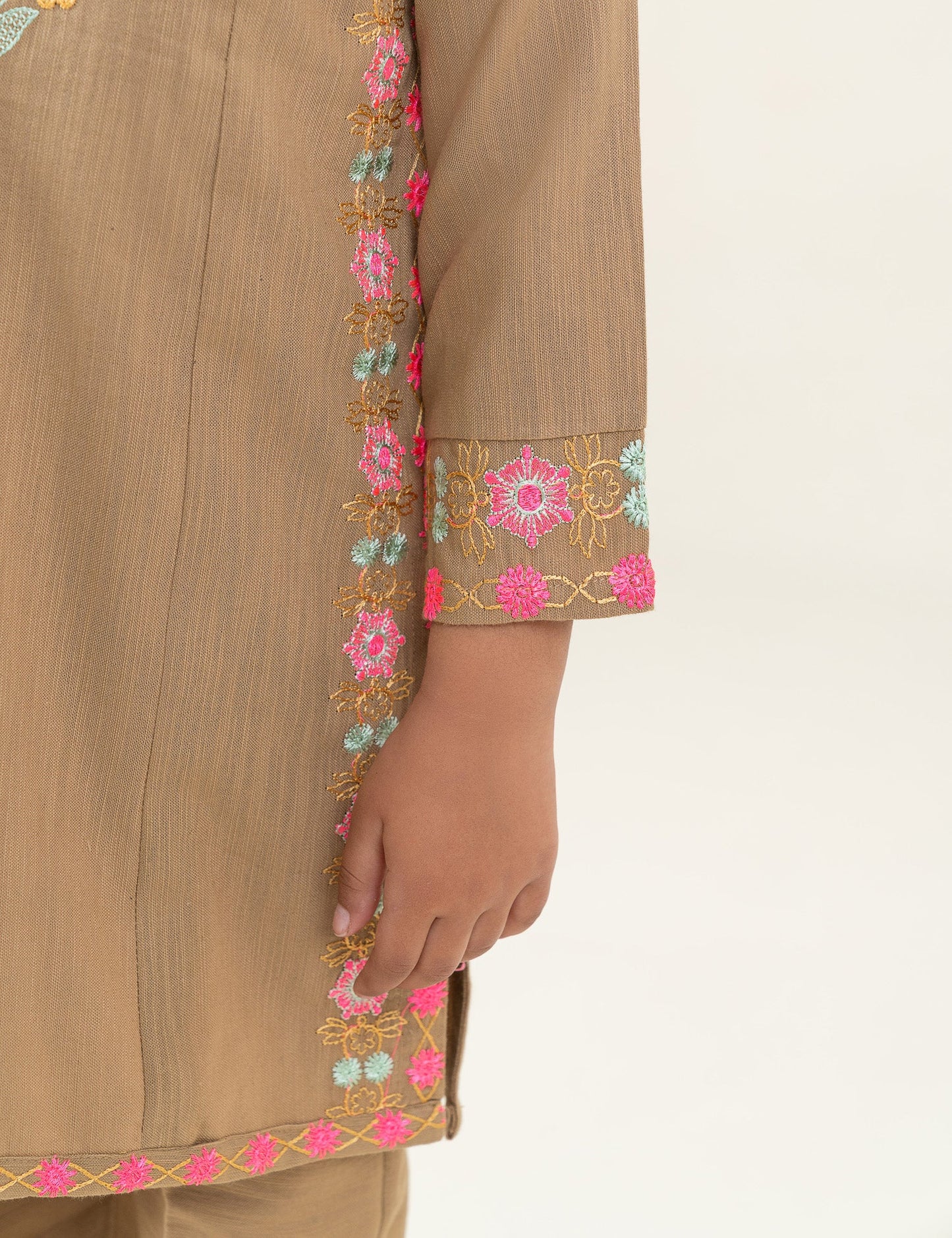 2 PIECE VIBRANT EMBROIDERED SUIT