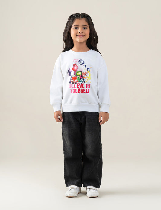 BELIEVE IN YOURSELF GRAPHIC SWEATSHIRT