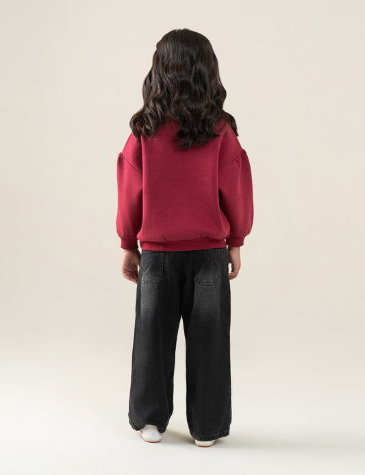 HEART POCKET SWEATSHIRT